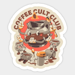 Holy Coffee Club Sticker